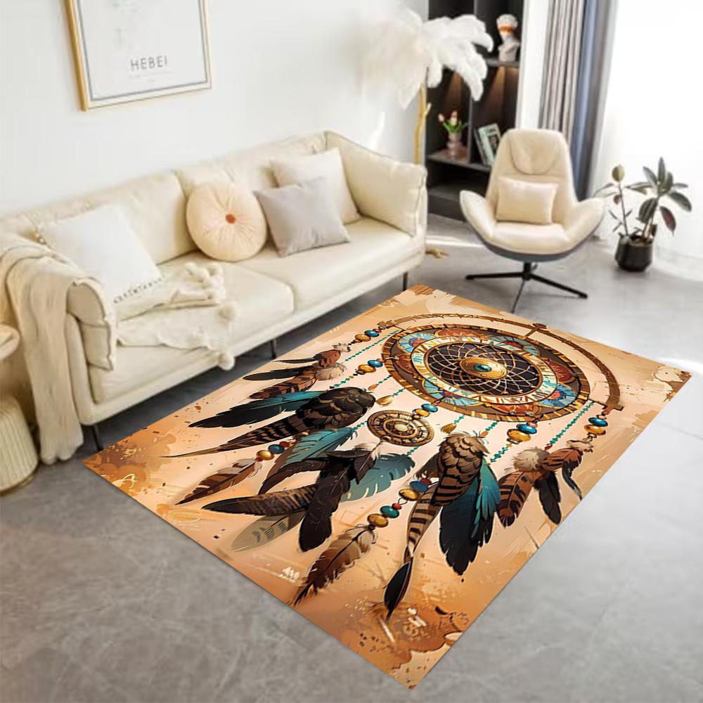 Galaxy Dreamcatcher Rug Home Carpet Non Slip Office Decor Gift Living Room Bedroom
