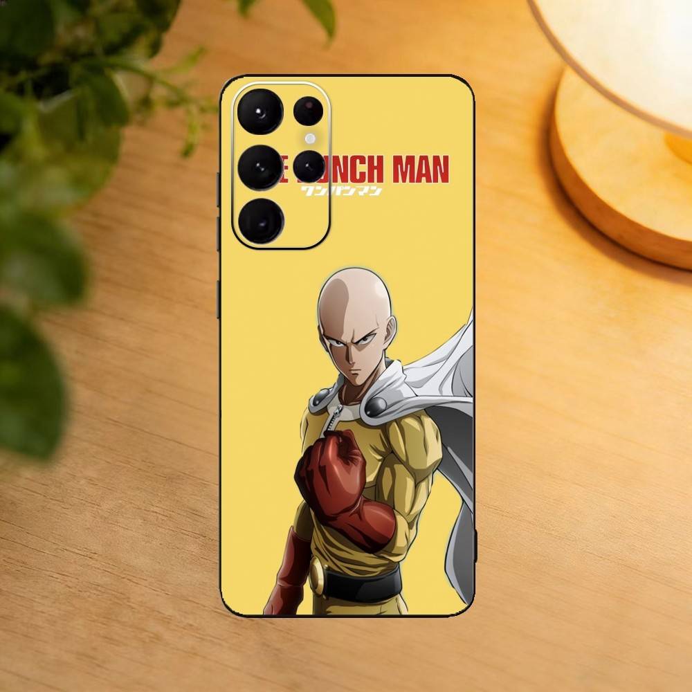 

Чехол для телефона One P-Punch S-Saitama M-Man для Samsung S25,S24,S21,S22,S23,S30,Ultra,S20,Plus,Fe,Lite Черный корпус Samsung S30plus5G