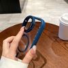 Transparent lens holder Magnetic mobile phone case for Apple 17PROMAX trend 16 Lens protection 12 personality 11