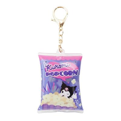 Sanrio Charaktere Kuromi Popcorn-Verpackung Schlüsselanhänger 8203 427