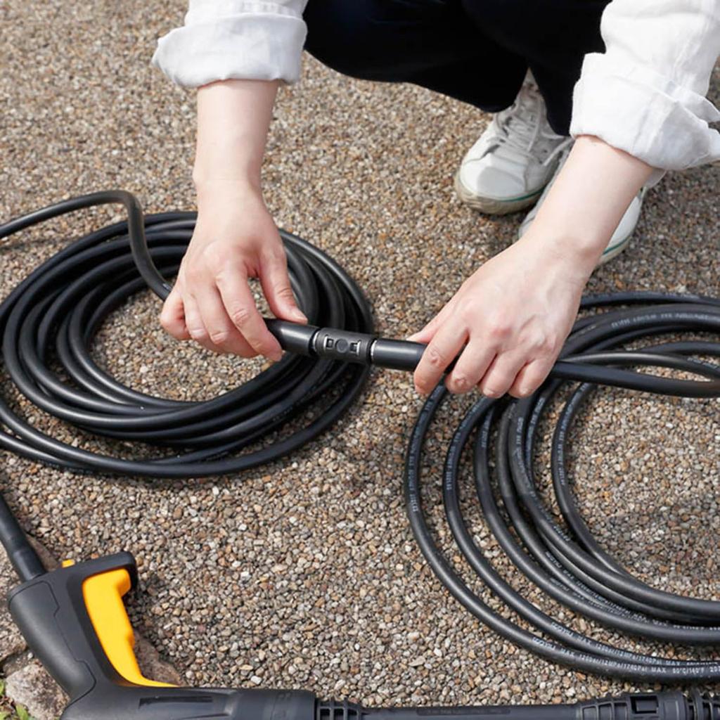 Kyocera (formerly Ryobi) 8m High-Pressure Extension Hose, Soft and Easy to Handle