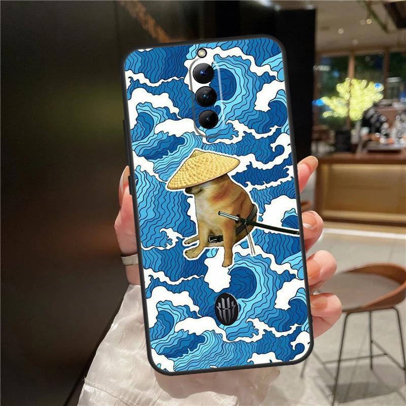 Doge Case For ZTE Nubia Red Magic 11 10 9 8 9S 8S 10S Pro Plus 6 7 6S 7S For RedMagic 10 Air Cover