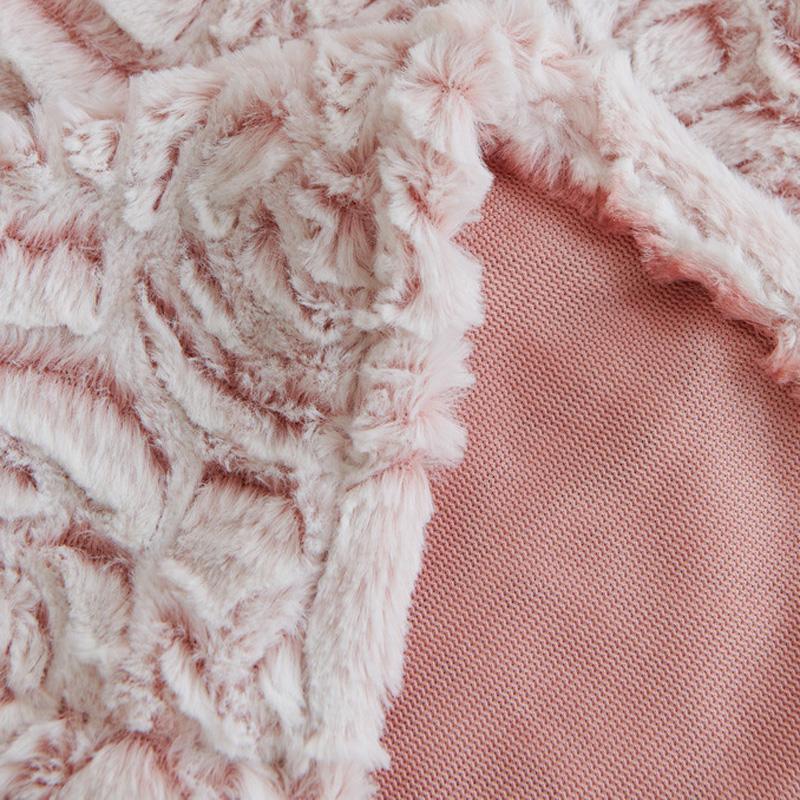 Rose Plush Velvet Couch Covers for Sofas Towel Blanket One Piece Sofa Slipcover for Cats Dogs Dropshipping
