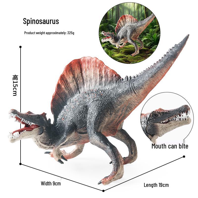 Jurassic Simulation Dinosaur Toys: Spinosaurus, Tyrannosaurus Rex, Mosasaurus