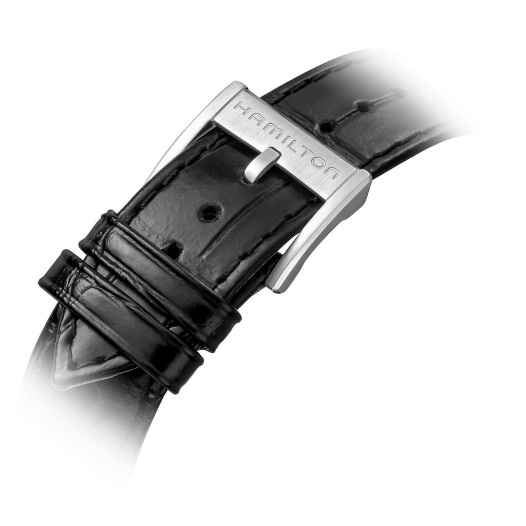 Jazzmaster 5 ATM Water Sapphire Gray [HAMILTON] Watch, Quartz, Resistant, Crystal, Dial, H38411783, Men's