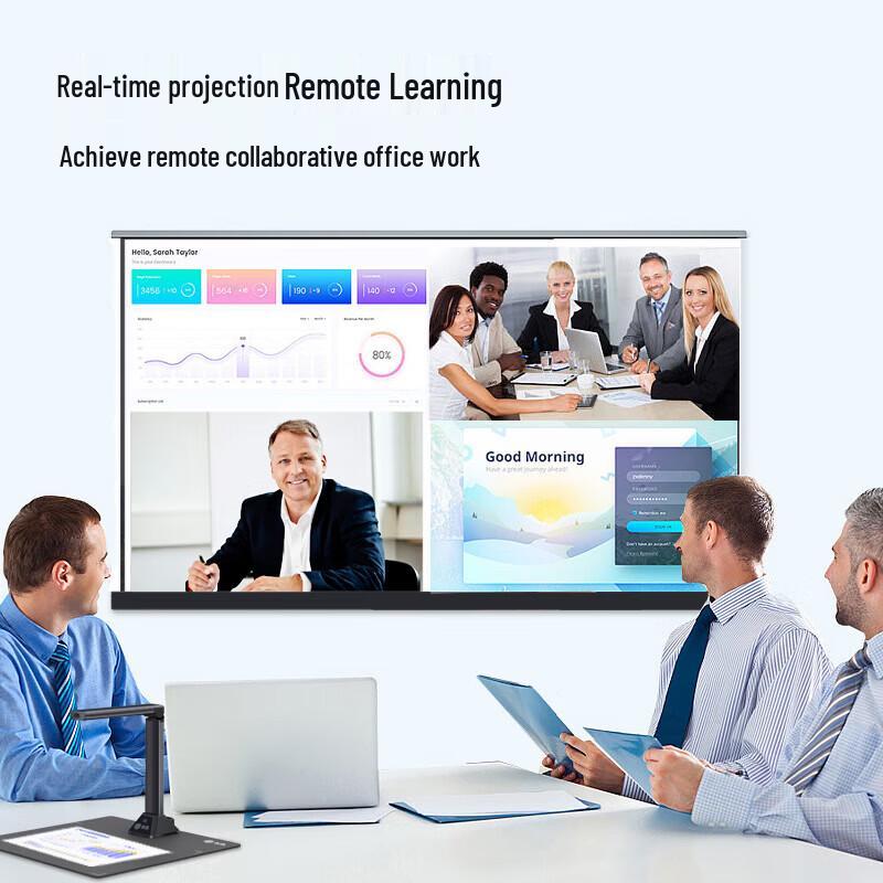 GEPAD A3/A4 16MP Auto-Focus Document Scanner CN plug (adapter included)