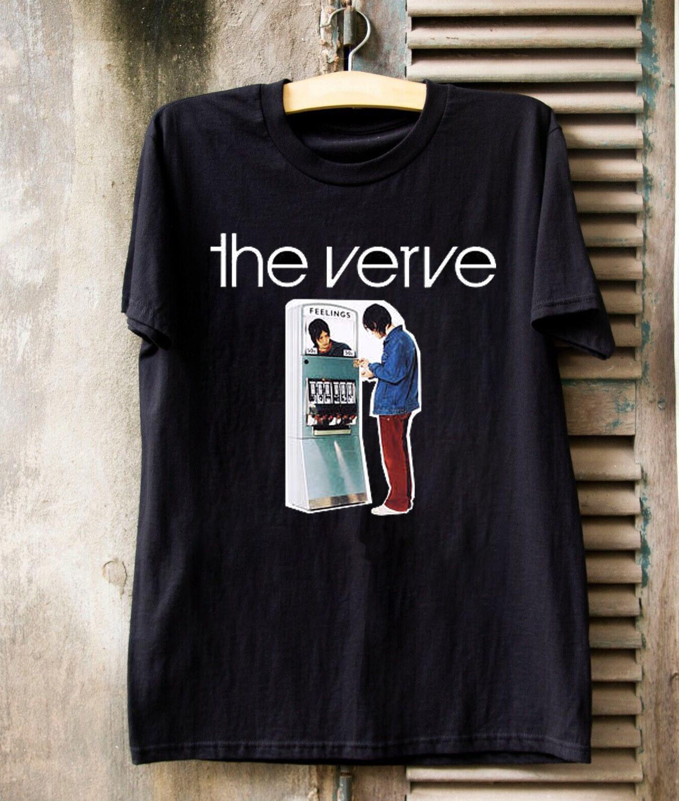 Rare The Verve Album Gift Man Woman White All Size T-Shirt XL