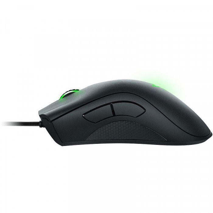 Souris - RAZER - DeathAdder Essential - 6400 dpi - 5 boutons - Rétroéclairage vert