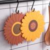 Sunflower Insulation Pad Nordic Style Thickened Dining Table Insulation Pad Heat-Resistant Bowl and Dish Mat Household Dish Mat