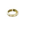 Pearl Bunny Ring Hepburn Style Fashion Metal Enamel Index Finger Ring Niche Design High-end Ring