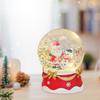 Vánoční dekorace sněhové koule Řemeslný stůl s postavou Santa Clause pro