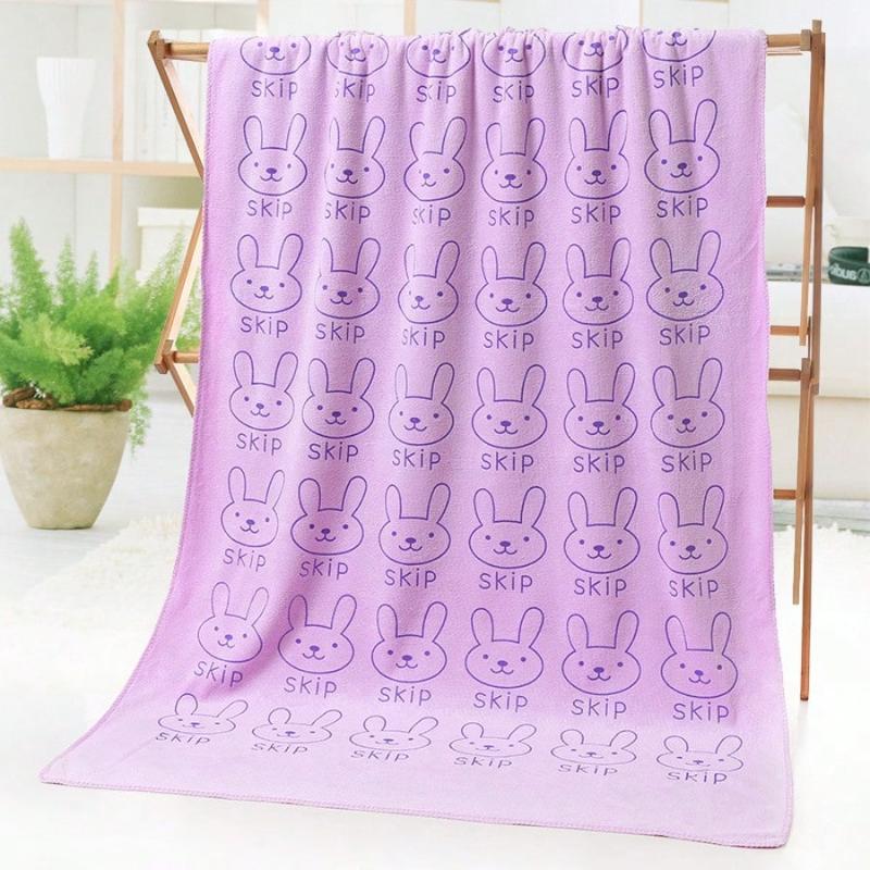 Quick Drying, Cartoon Print Pet Bathing Towel, Ideal For Drying Cats, Dogs, Pet Grooming