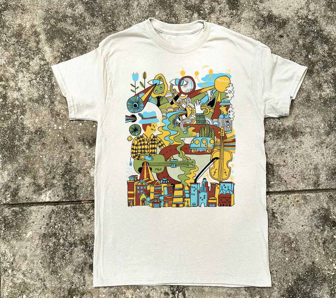 Sufjan Stevens - Chicago White Cotton Shirt All size S-5XL BS1031 S