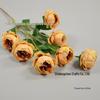 7-Head Silk Peony Artificial Flower Arrangement for Living Room Decoration and Wedding