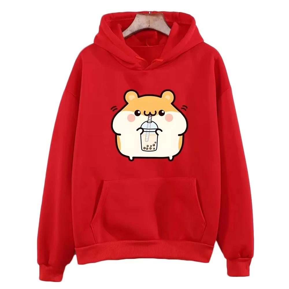 2025 Chainsaw Anime Women Hoodies Sweatshirt Harajuku Female Autumn and Winter Pullover Casual Streetwear Clothes Tops Leisure F