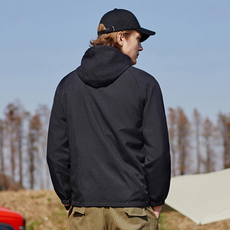 Jeep Men's Autumn Casual Hooded Jacket