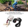 Contrôleur de Vitesse de Moteur 36V 500W Ensemble Accélérateur au Doigt Kit de Conversion pour Vélo Électrique en Alliage d'Aluminium pour Modification de Tricycle Électrique Moto