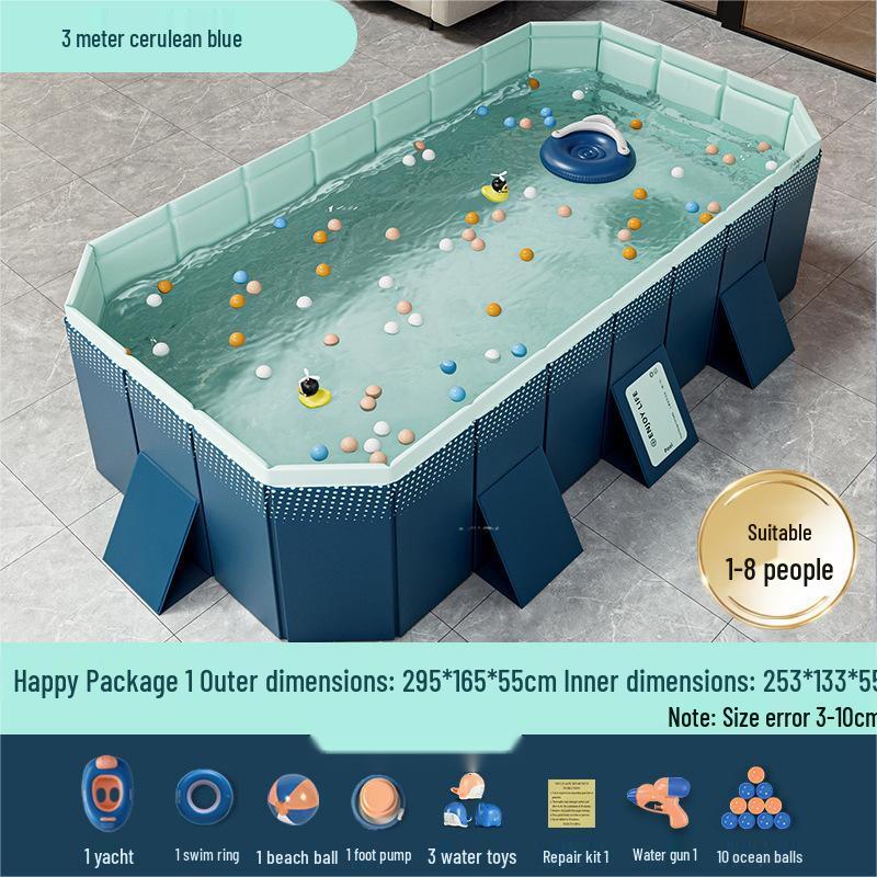WEZHO 3m Outdoor Inflatable Swimming Pool