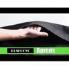 6 Pack Plain Bib Aprons With 2 Pockets - Black Unisex Commercial Apron Bulk