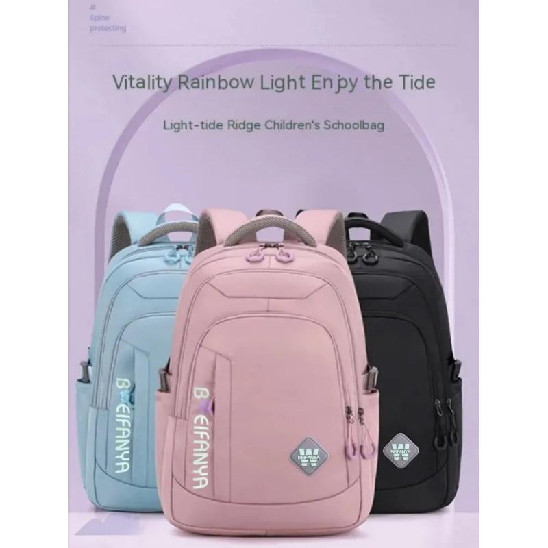 Bolsa Acolchada Mujer Mochila Colar Con Múltipl Bolsillos Para