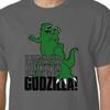 Godzilla TV Cartoon T-shirt HANNA-BARBERA GODZOOKIE KIDS TV FUNNY GEEK 80'S