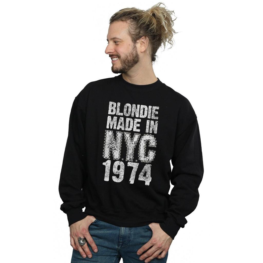 Blondie Mens Punk NYC Sweatshirt