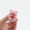 Pink Pig Holding Love Refrigerator Sticker Magnetic Magnet Po Wall 3D Resin Cultural and Creative Product Personality Gift