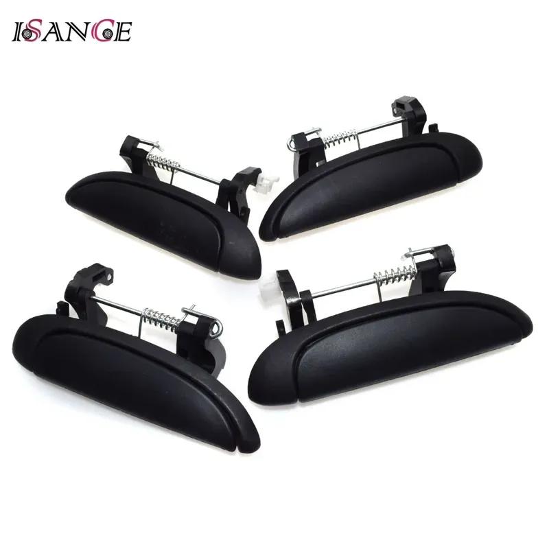ISANCE Front Rear Left Right Outside Door Handle For DACIA LOGAN SANDERO & RENAULT CLIO MK2 MEGANE #7700433075, 7700433076