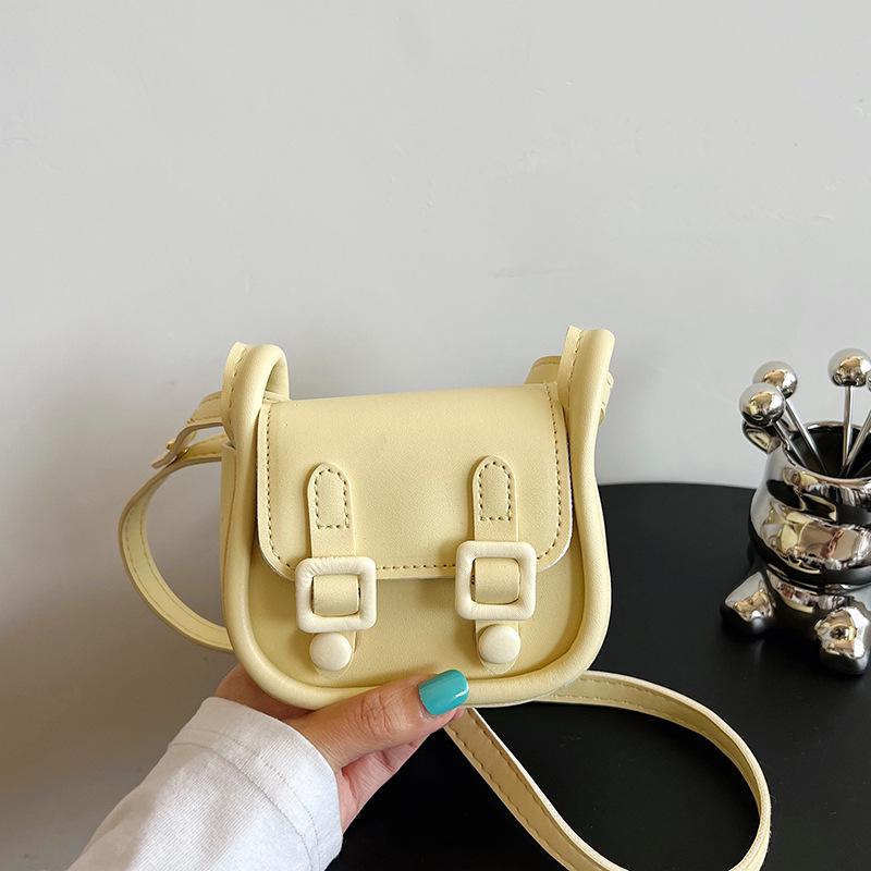 

Женская ретро мини-сумка-седло - Сумочка для помады, Простой повседневный стиль через плечо или кроссбоди жёлтый