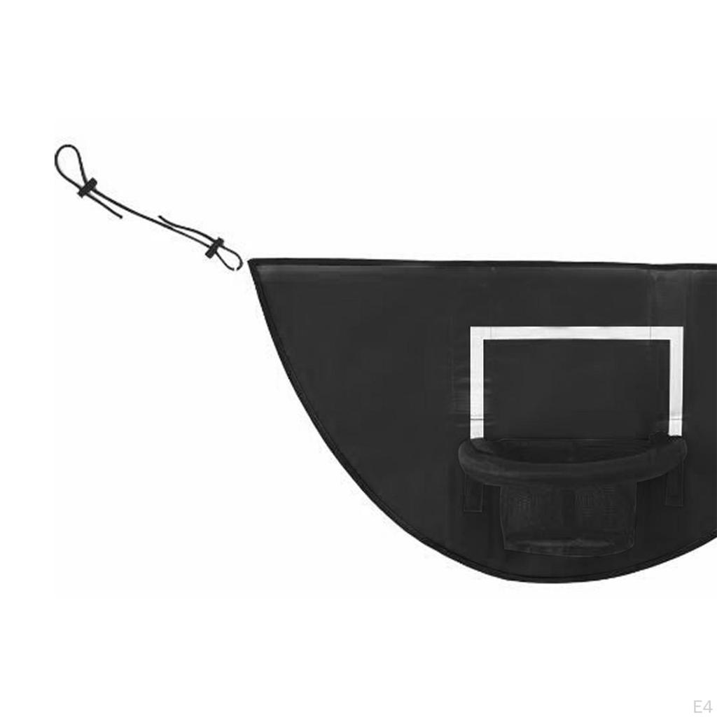 Basketball Hoop for Trampoline Rack Sturdy Dunking Sports Toys Breakaway Rim