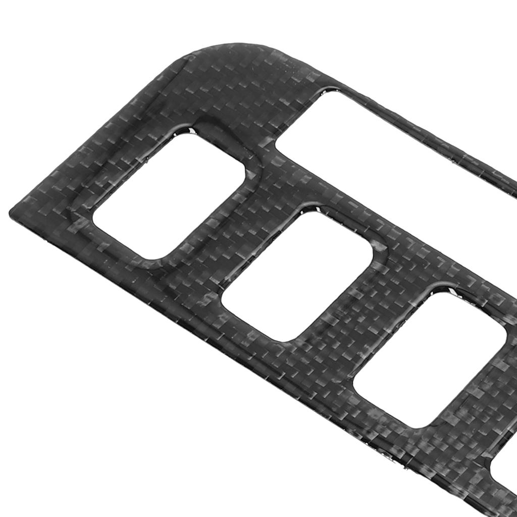 Stylový kryt vyhřívaných tlačítek sedadel z uhlíkových vláken pro Lexus GS300/350/450/460. Chraňte svůj vůz s elegancí.