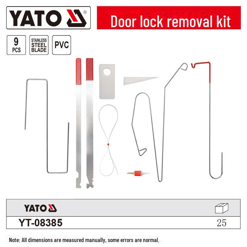 

YATO Набор инструментов для снятия дверных замков и обшивки салона для ремонта автомобилей