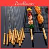 Barbecue Skewers Skewers Stainless 10 Steel Barbecue Skewers Multifunctional Metal Barbecue Skewers Outdoor Cooking Barbecue Supplies