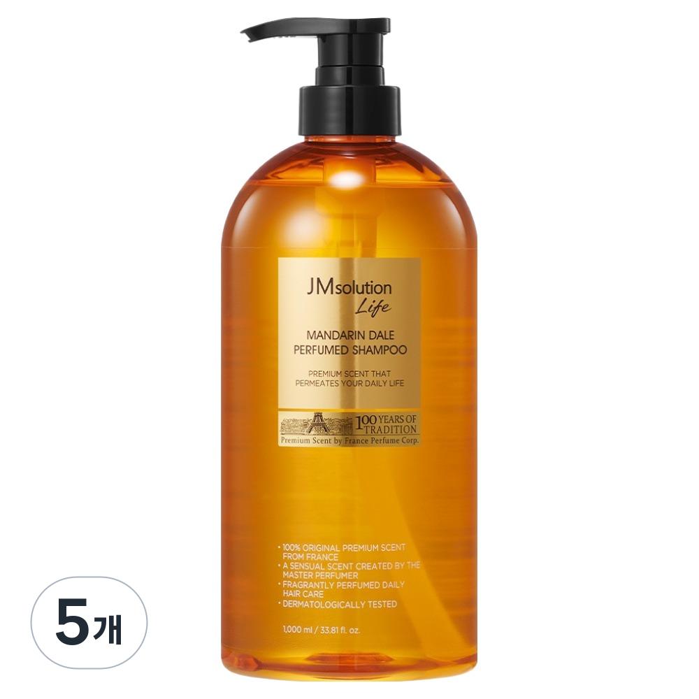 JM Solution Life Mandarin Dale Perfume Shampoo Floral Fruity 5 pcs 1L