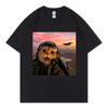 Funny Flying Cat Meme Graphic T Shirts Unisex Unisex Clothing Kawai Fashion Tshirt Summer Casual 100cotton Short Sleeve Tshirts