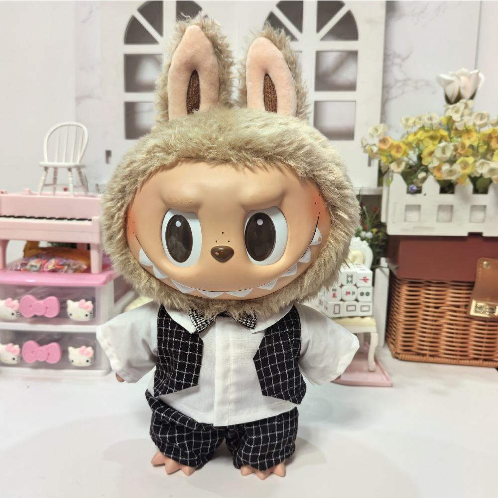 30CM Clothing Vest Replacement Plush Toy Doll Baby Suit S Size Bell Suit