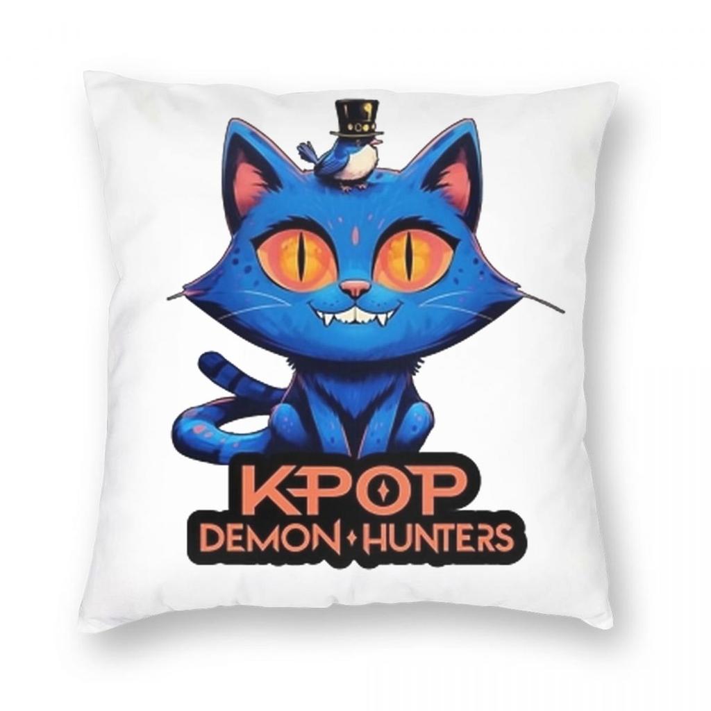 Huntrix Golden Zoey Rumi Mira KPop Dämonenjäger Kissenbezug Weicher Kissenbezug Dekorative Kissenhülle Zuhause Quadratisch 18''