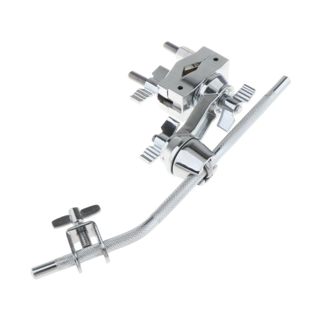 Cymbal Clamp Holder Drum Set Clamp Adjustable Connection Bracket Cymbal Arm Clamp