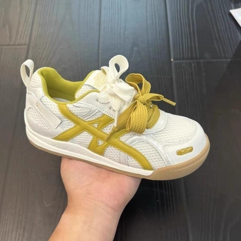 Thick-soled mesh breathable women's summer new retro casual versatile sports dad shoes