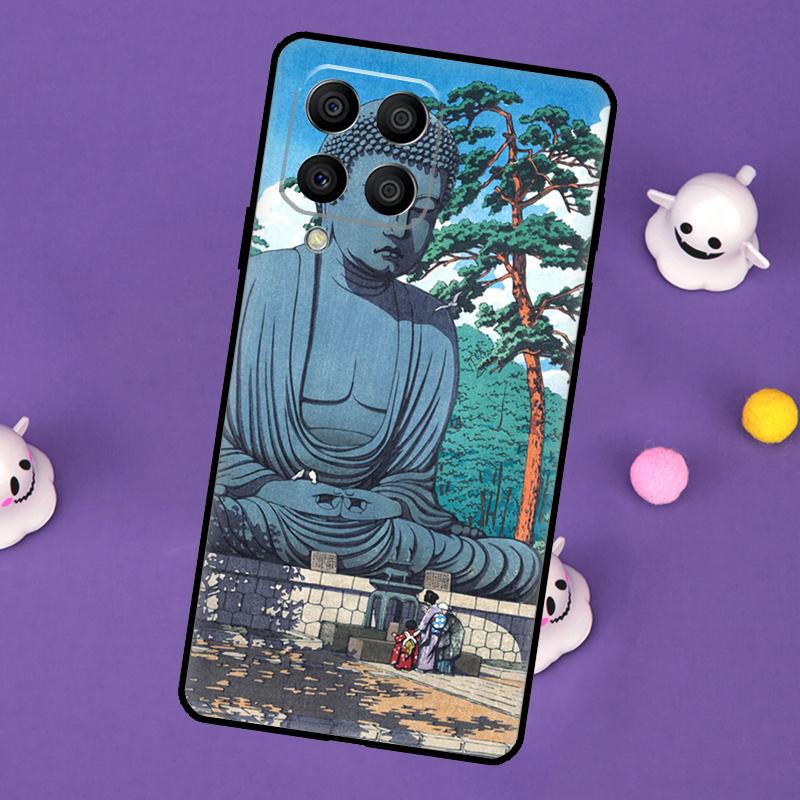 Mandala Buddha Cover For Samsung Galaxy M32 M52 M12 M13 M33 M23 M53 M15 M55 M31 M51 M14 M34 M54 M20 Case