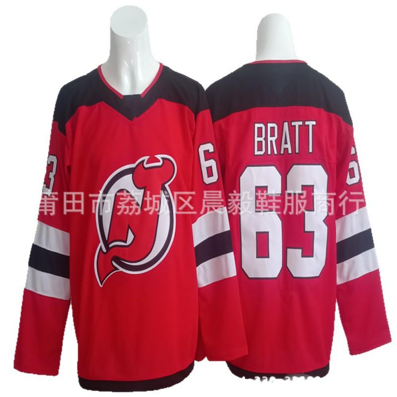Embroidered Ice Hockey Jersey Men Flyers Bruins Devils Lightning Team Uniforms Adult Sportswear
