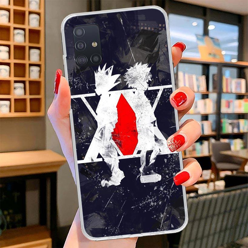 Anime Hunter X Cover Phone Case For Samsung Galaxy A12 A22 A32 A52 A72 A02S Phone Case Note 20 Ultra 10 S10 Plus A51 A71 A50S A2