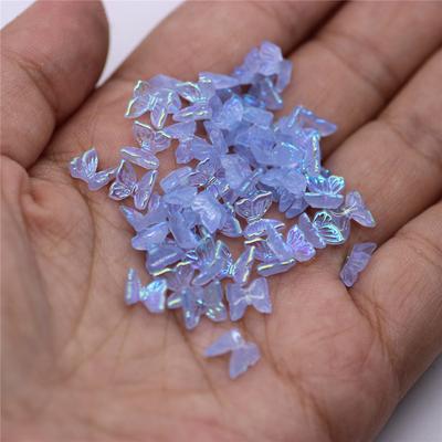 Exquisit Color AB Butterfly Shape Popular 50ks/bal.