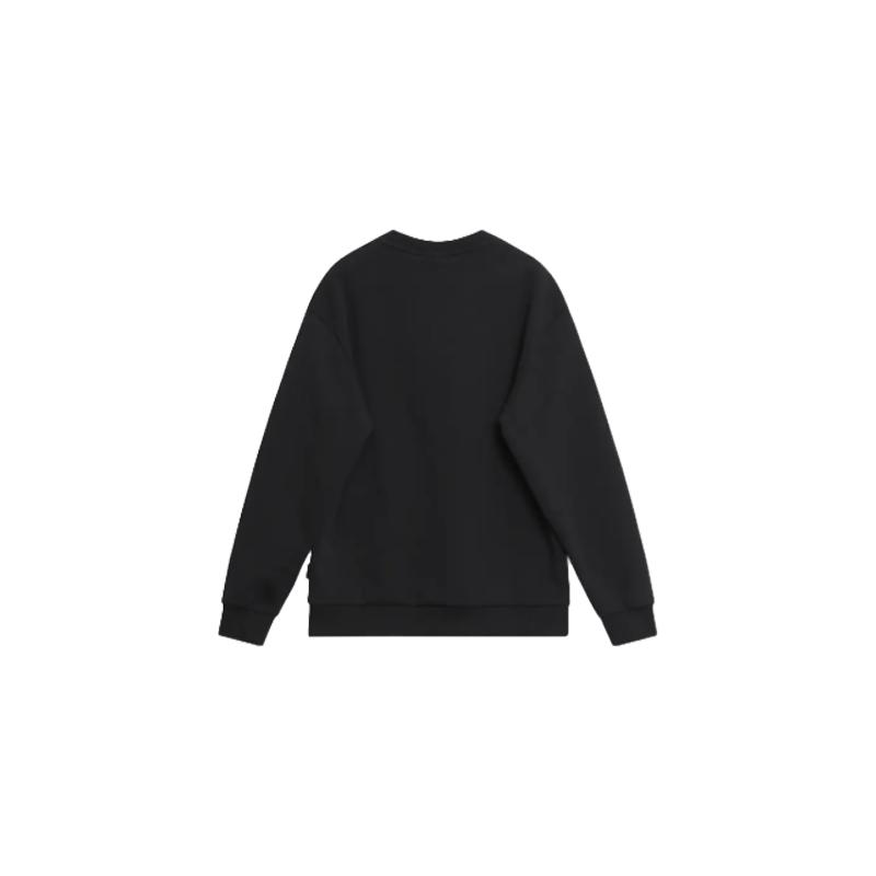Men's Li-Ning Sweatshirts Men's Black Crew Neck Moderate Other