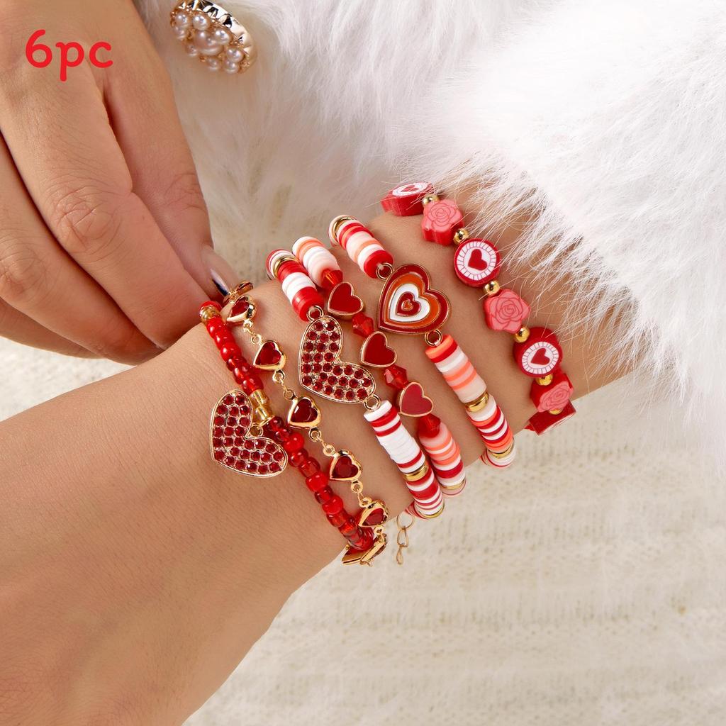 Heart Shaped Strawberry Love Pendant Bracelet For Couples And Gift Giving