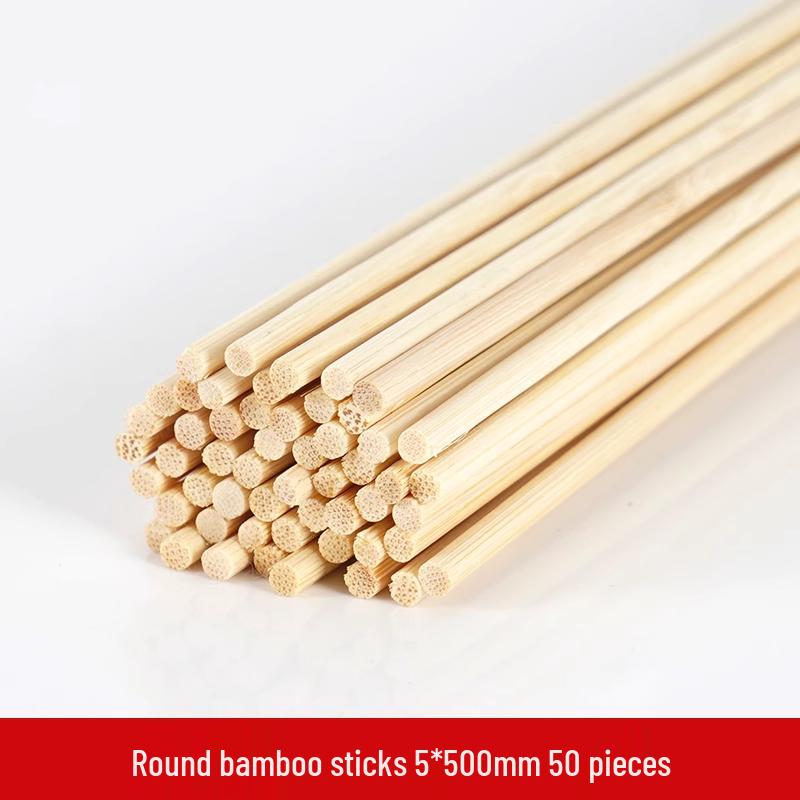 Bamboo and Wooden Craft Sticks: DIY Model Strips and Slices