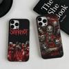 Slipknot Band For Phone 17 16 15 14 13 12 11 Pro Max Plus Pro Air Phone Case Corrugated Stripe Back Cover