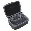 Goggles Case Soft Fabric Suede Lining Durable Strap Mesh Zip Pocket Goggles Carrying Bag for DJI