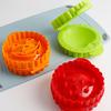 Apples Pie Mold Plastic Pastry Cutters for Mini Hand Pies Fall-Themed Dough Presser Pocket Pie