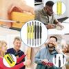 6-in-1 Heavy-Duty Multitool Pen - Water-Resistant, Retractable, Metal Construction With Medium Point, Ballpoint Pen, Ruler, Stylus, Level, Screwdriver